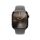 Apple Watch S10 (2024) Titan Cellular 42mm natur (Sportarmband steingrau) M/L