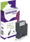 WECARE Schriftband kompatibel zu DYMO S0720530 schwarz...