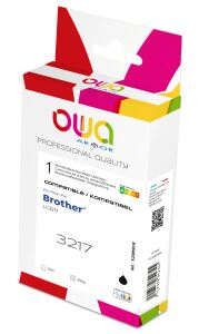 OWA Tinte komp. Brother LC3217 schwarz (550 S.)