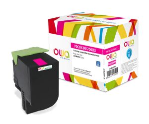 OWA Toner kompatibel zu LEXMARK 70C0X30 magenta (4.000 S.)