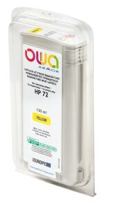 OWA Tinte kompatibel zu HP 72 C9373A yellow 130ml