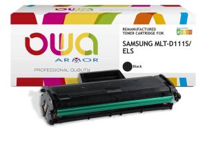 OWA Toner kompatibel zu SAMSUNG MLT-D111S/ELS schwarz (1.000 S.)