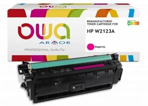 OWA Toner kompatibel zu HP W2123A magenta (4.500 S.)