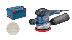 Bosch GEX 40-150 PROFESSIONAL Tellerschleifer 12000 RPM 24000 OPM Schwarz, Blau, Grau, Rot 400 W