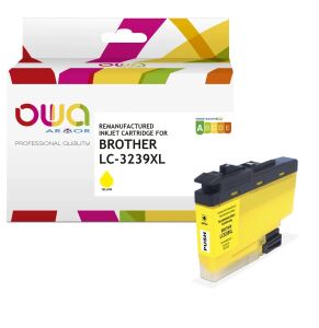 OWA Tinte kompatibel zu BROTHER LC3239XLY yellow (48ml) ca. 3.965 S.