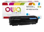 OWA Toner komp. zu HP W 2031A/ 415A cyan (2.100 S.) mit...