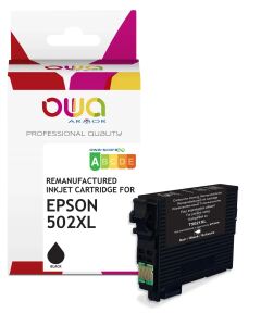 OWA Tinte kompatibel zu EPSON 502XL BK schwarz