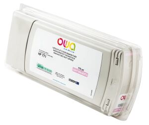 OWA Tinte kompatibel zu HP 771 B6Y11A hellmagenta 775ml