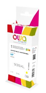 OWA Tinte kompatibel zu HP 935XL Y yellow C2P26AE