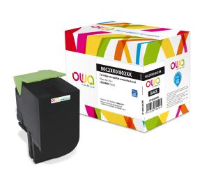 OWA Toner kompatibel zu LEXMARK 80C0X10 schwarz (8.000 S.)