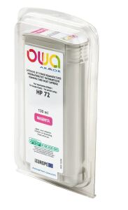 OWA Tinte kompatibel zu HP 72 C9372A magenta 130ml