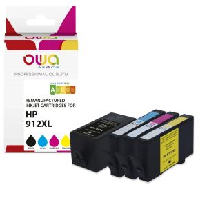 OWA Multipack kompatibel zu HP 912XL BKCMY (825 S.)