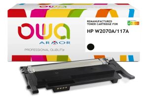 OWA Toner kompatibel zu HP W2070A 117A schwarz (1.000 S.)