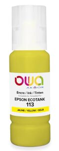 OWA Tintenflasche kompatibel zu EPSON 113 Y yellow (6.000 S.)