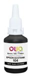 OWA Tinte kompatibel zu EPSON EcoTank 104 BK C13T00P140