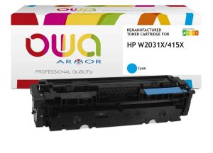 OWA Toner kompatibel zu HP W2031X cyan (6.000 S.) MPS-fähig
