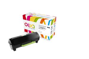 OWA Toner kompatibel zu LEXMARK 50F0HA0 schwarz (5.000 S.)