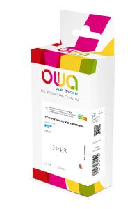 OWA Tinte kompatibel zu HP 343 Color dreifarbig C8766EE