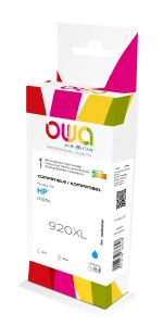 OWA Tinte kompatibel zu HP 920XL C cyan CD972AE