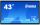 iiyama ProLite TF4338MSC++B-Ware++43" Full HD 24/7 Touch IPS Display schwarz