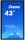 iiyama ProLite TF4338MSC++B-Ware++43" Full HD 24/7 Touch IPS Display schwarz