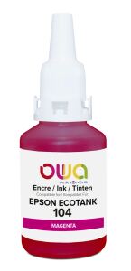OWA Tinte kompatibel zu EPSON EcoTank 104 MA C13T00P340