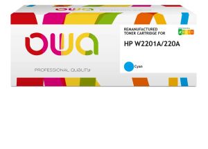OWA Toner kompatibel zu HP W2201A / 220A cyan (1.800 S.)