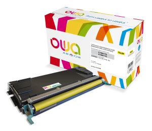 OWA Toner kompatibel zu LEXMARK C748H3YG yellow (10.000 S.)