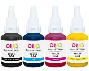 OWA Multipack kompatibel zu EPSON 664 BKCMY (4.500/ 7.500 S.)