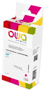 OWA Tinte kompatibel zu HP 711M magenta (30ml)