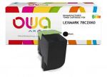 OWA Toner kompatibel zu LEXMARK 78C2XK0 schwarz (8.500 S.)