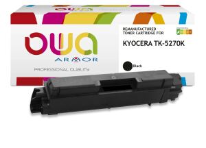 OWA Toner kompatibel zu KYOCERA TK-5270K schwarz (8.000 S.)
