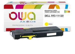 OWA Toner kompatibel zu DELL 593-11120 yellow (9.000 S.)