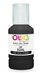 OWA Tintenflasche kompatibel zu HP 32XL BK schwarz...