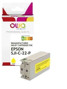 OWA Tinte kompatibel zu EPSON C33S020604/ SJIC22P(Y) yellow 33ml