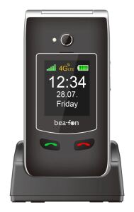 bea-fon SL645plus 4G schwarz-silber