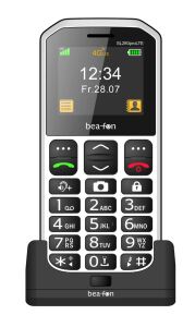 Beafon SL280pro LTE (4G) 5,08 cm (2") Schwarz, Silber, Weiß Seniorentelefon