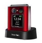 bea-fon Fold10 4G rot-silber