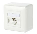 METZ CONNECT Anschlussdose ISO/IEC Cat.6A Modul 1 Port...