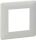 METZ CONNECT Abdeckplatte 80x80 47mm reinweiß
