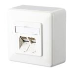 METZ CONNECT Anschlussdose Cat.6 E-DAT C6 8/8(8) AP...
