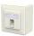 METZ CONNECT Anschlussdose E-DAT C6A IDC 1 Port AP reinweiß