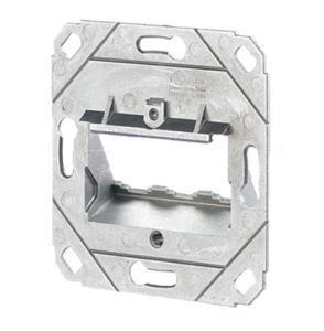 METZ CONNECT Modul Anschlussdose 3 Port UP0 unbestückt metall