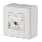 METZ CONNECT Anschlussdose ISO/IEC Cat.6A Modul 1 Port...