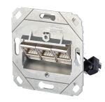 METZ CONNECT Anschlussdose ISO/IEC Cat.6A Modul 2 Port...