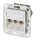 METZ CONNECT Anschlussdose E-DATmodul TIA/EIA Cat.6A 3/8(8) Upk reinw