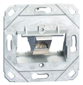 METZ CONNECT Anschlussdose ISO/IEC Cat.6A Modul 1 Port 180°M UP0