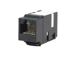 METZ CONNECT UTP modul 8(8) Cat.6 schwarz ungeschirmt