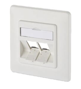 METZ CONNECT Anschlussdose E-DATmodul 8/8(8) UP leer reinweiß