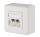 METZ CONNECT Anschlussdose E-DAT Modul TIA/EIA Cat.6A 8/8(8) AP reinw